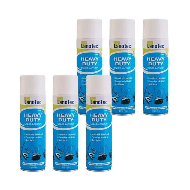 Lanotec Heavy Duty Rust Protection & Lubrication 400g Aerosol