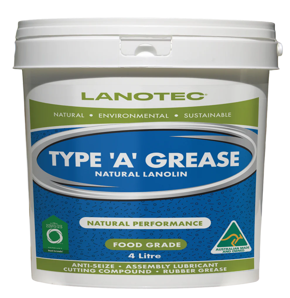 Lanotec Type A Food-Grade Grease 4 Litres