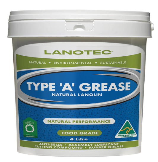 Lanotec Type A Food-Grade Grease 4 Litres